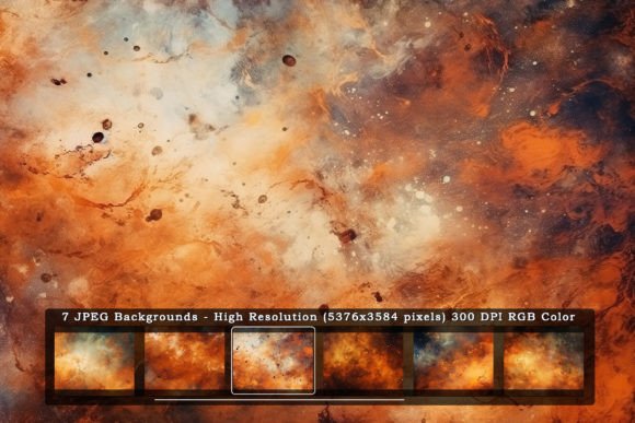 Deep Space Elegance: 7 Maroon Galaxy Sky Textures Backgrounds