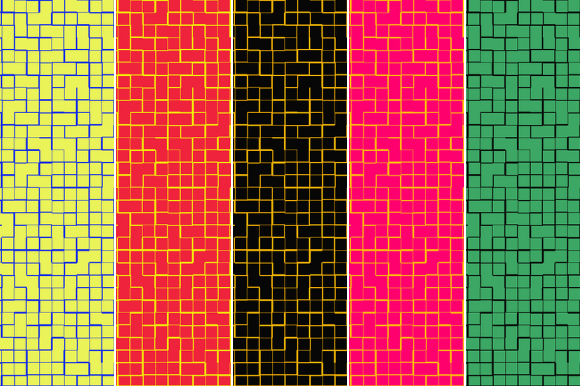 Hard Maze Backgrounds: A Bold Asset for Complex Designs