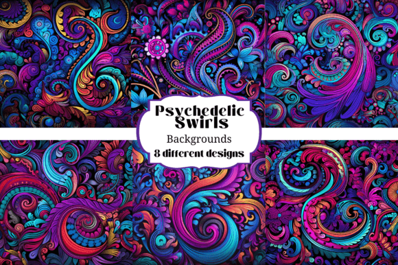 Psychedelic Swirls Paisley Backgrounds: A Designer's Guide