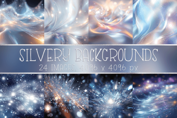 Unlocking the Potential of Silver and Silvery Printable Backgrounds