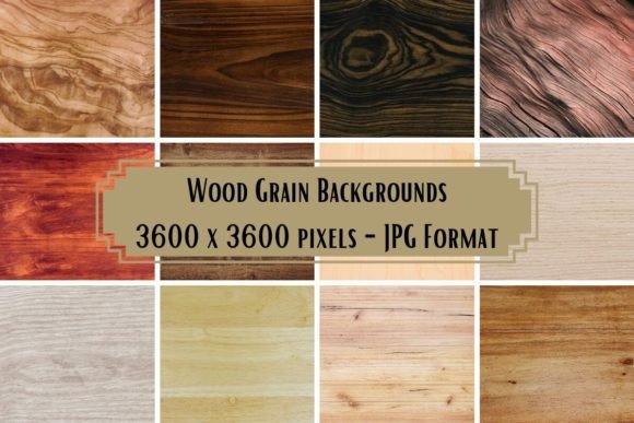Wood Grain Backgrounds: The Perfect Digital Paper for Your Projects